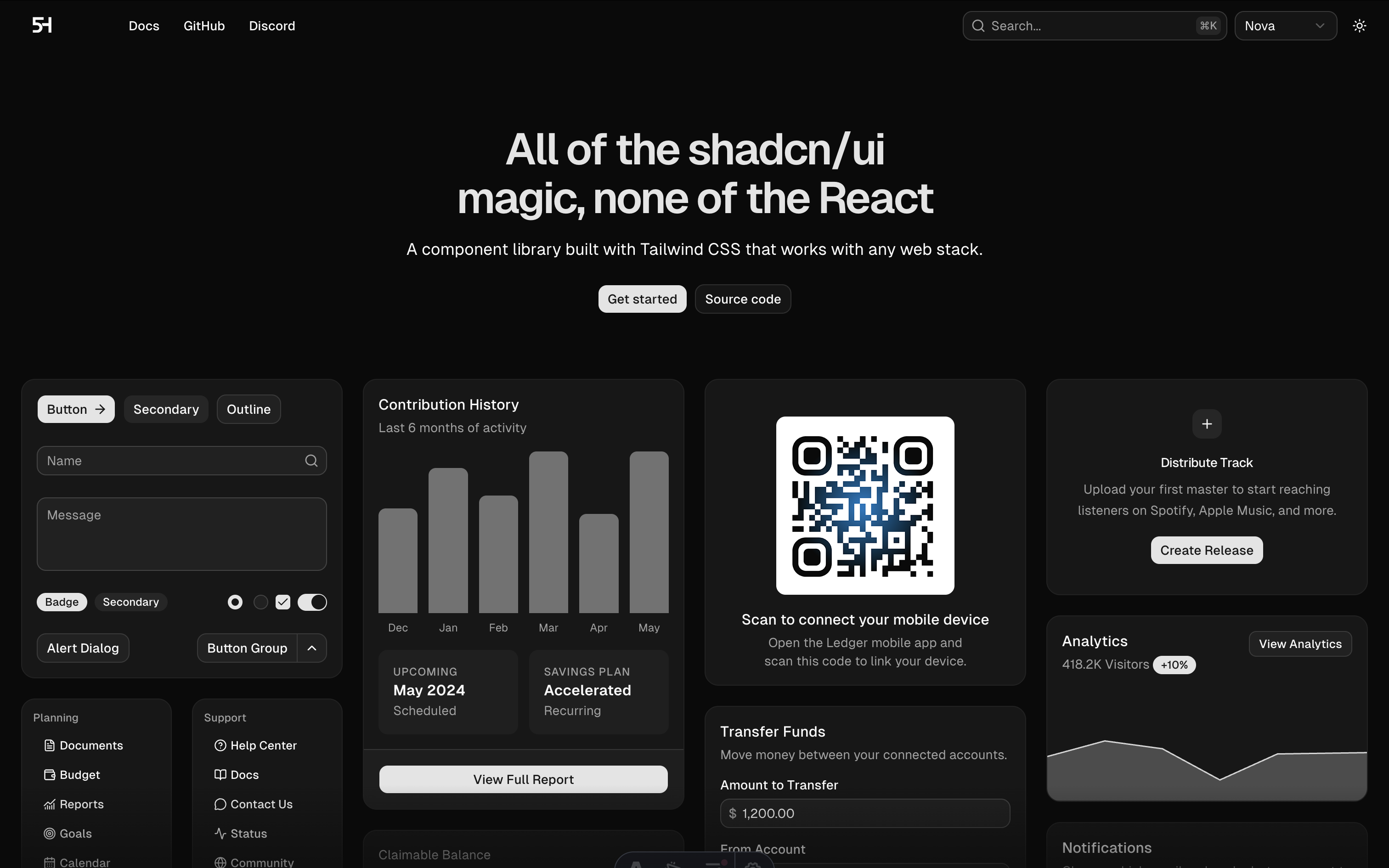 5h3ll-ui component preview